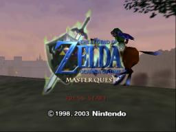 Zelda - Ocarina of Time - Master Quest Title Screen